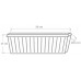 PLASTKON Samozavlažovací truhlík Smart Systém Extra Line 50 cm fuchsie