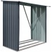 Riwall PRO RMWS 3x7 Anthracite - prístrešok na drevo 2 x 1,5 m s pultovou strechou WS-B1-A