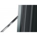 Riwall PRO RMWS 3x9 Anthracite - prístrešok na drevo s kôlňou 2,7 x 1,6 m WS-XDB-E-A
