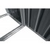 Riwall PRO RMWS 3x9 Anthracite - prístrešok na drevo s kôlňou 2,7 x 1,6 m WS-XDB-E-A