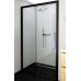 ROLTECHNIK Sprchové dvere posuvné ECD2L/1200 čierny elox/transparent 564-120000L-05-02