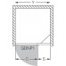 ROLTECHNIK Sprchové dvere jednokrídlové GDNP1/1100 brillant/transparent 134-110000P-00-02