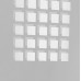 ROLTECHNIK Štvrťkruhový sprchovací kút AUSTIN/800 striebro/potlač N0128