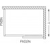 ROLTECHNIK Bočná stena PXBN/700 brillant/transparent 527-7000000-00-02