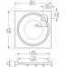 ROLTECHNIK Štvorcová vanička ALOHA FLAT/800 8000282