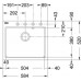 Franke Fiji FIG 610-58, 584x520 mm, granitový drez tmavo hnedá 114.0158.603