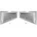 TEIKO Vaňa Galia P rohová 175 x 135 cm, akrylátová, biela, pravá V110175R04T01001