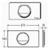VIEGA Visign for Style 13 ovládacia doska 8333.1 lesklý chróm 654504