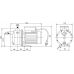 WILO WJ 203-X-EM-2 (1~230 V) Samonasávacie čerpadlo 4262916