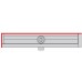 ACO ShowerDrain E žľab 1200 mm, bez roštu, bočný odtok nízky 9010.55.77