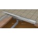 ALCAPLAST Professional Low podlahový žľab s okrajom pre plný rošt APZ1106-650