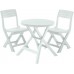 ALLIBERT BISTRO Tacoma záhradná stolička, biela 17199836