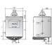 ARISTON 100 V CA plynový zásobníkový ohrievač vody 006031