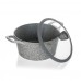 BANQUET GRANITE Kastról s nepriľnavým povrchom 28 cm, so sklenenou pokrievkou 40050828