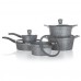 BANQUET GRANITE Kastról s nepriľnavým povrchom 28 cm, so sklenenou pokrievkou 40050828