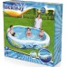 BESTWAY Family Pool Nafukovací bazén Morská lagúna, 262 x 157 x 46 cm 54118