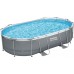 BESTWAY Power Steel Bazénový set 488 x 305 x 107 cm, kartušová filtrácia 56448