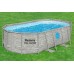 BESTWAY Power Steel Swim Vista Bazénový set 427 x 250 x 100 cm, kartušová filtrácia 56714