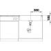 BLANCO ZEROX 700 IF/A InFino nerez Durinox s tiahlom 523102