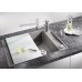 BLANCO AXIA III 45 S-F SILGRANIT biela drez vpravo s excentrom prísl. sklo 523202