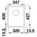 BLANCO SUBLINE 320 F InFino SILGRANIT antracit 523416