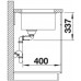 BLANCO SUBLINE 480/320 U InFino SILGRANIT antracit drez vľavo bez tiahla 523584