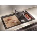 BLANCO ZENAR 45 S InFino SILGRANIT antracit drez vpravo s exc. a driev. doskou 523737