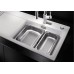 BLANCO ZENAR XL 6 S-F DFG InFino SILGRANIT káva drez vpravo s exc. doska sklo 524103