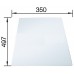 BLANCO krájacia doska sklenená, biela AXIS III, 497 x 350mm 234045