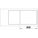 BLANCO Idento 6 S-F drez keramika PuraPlus, aluminium 522274