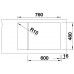 BLANCO ELON XL 6 S Infini s excentrom Silgranit 780x500mm, jazmín 524839