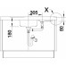 BLANCO Modus-M 90 drez Silgranit piesok 513251
