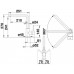 BLANCO set FLEX prírodný nerez 860 x 435 mm + MILA batéria chróm