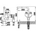 BLANCO set FLEX prírodný nerez 860 x 435 mm + MILA-S batéria chróm