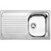 BLANCO set TIPO 45 S Compact prírodnou nerez 780 x 500 mm + KANO-S batéria chróm