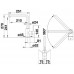 BLANCO set Tipo 45 S Compact 3 1/2 nerez kartáčovaný 780 x 500 mm + MILA batéria chróm