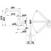 BLANCO set TIPO 45 S Compact nerez profilovaný 780 x 500 mm + MILA batéria chróm