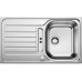 BLANCO set LANTOS 45 S nerez kartáčovaný s excentrom 860 x 500 mm 514008 + BRAVON-S batér
