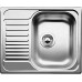 BLANCO set Tipo 45 S mini 3 1/2 nerez kartáčovaný 605 x 500 mm + MIDA-S batéria chróm