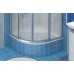 RAVAK BLIX BLCP4-90 SABINA sprchovací kút štvrťkruhový, satin+Transparent 3B270U40Z1