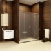 RAVAK Blix BLDP4-150 sprchové dvere posuvné štvordielne, satin + Grafit 0YVP0U00ZH