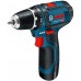 BOSCH GLL 3-80 CG Krížový laser + GSR 12V-15 Aku skrutkovač+príslušenstvo, 06159940L3