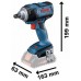 BOSCH GDS 18V-300 Akumulátorový rázový uťahovák, 18V, bez aku, L-Boxx 06019D8201