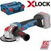 BOSCH GWX 18V-10 SC Professional Aku uhlová brúska s X-LOCK, 125 mm, bez aku 06017B0400