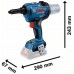 BOSCH GRG 18V-16 C Aku nitovacia pištoľ 06019K5000