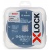 BOSCH X-LOCK Sada pre rezanie a brúsenie 125x22,23mm, 5ks 2608619374