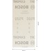 BOSCH Brúsny papier EXPERT M480, 93 x 186 mm, zrnitosť 320, 50 ks 2608900759