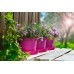 PLASTKON Kvetináč Campanula 11 cm hráškovo zelená