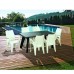 ALLIBERT SPRING záhradná stolička, 59 x 67 x 88 cm, Cappuccino 17186172