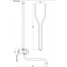 CLAGE S5-O Ohrievač vody so zásobníkom 2,0kW/230V+SNO batérie, montáž nad umývadlo 4100-41